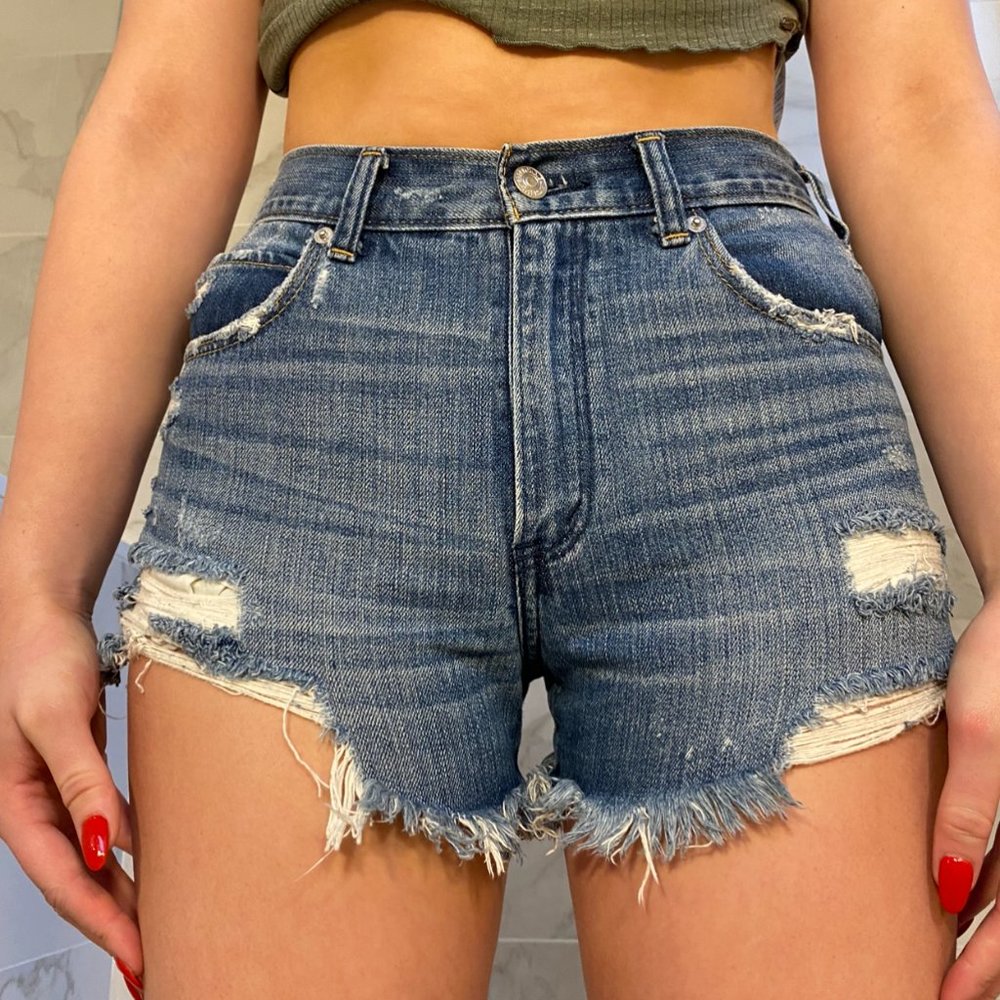 Abercrombie and Fitch High Rise Denim Jeans